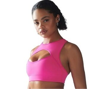 Savage X Fenty Vibrant Pink Sports Bra